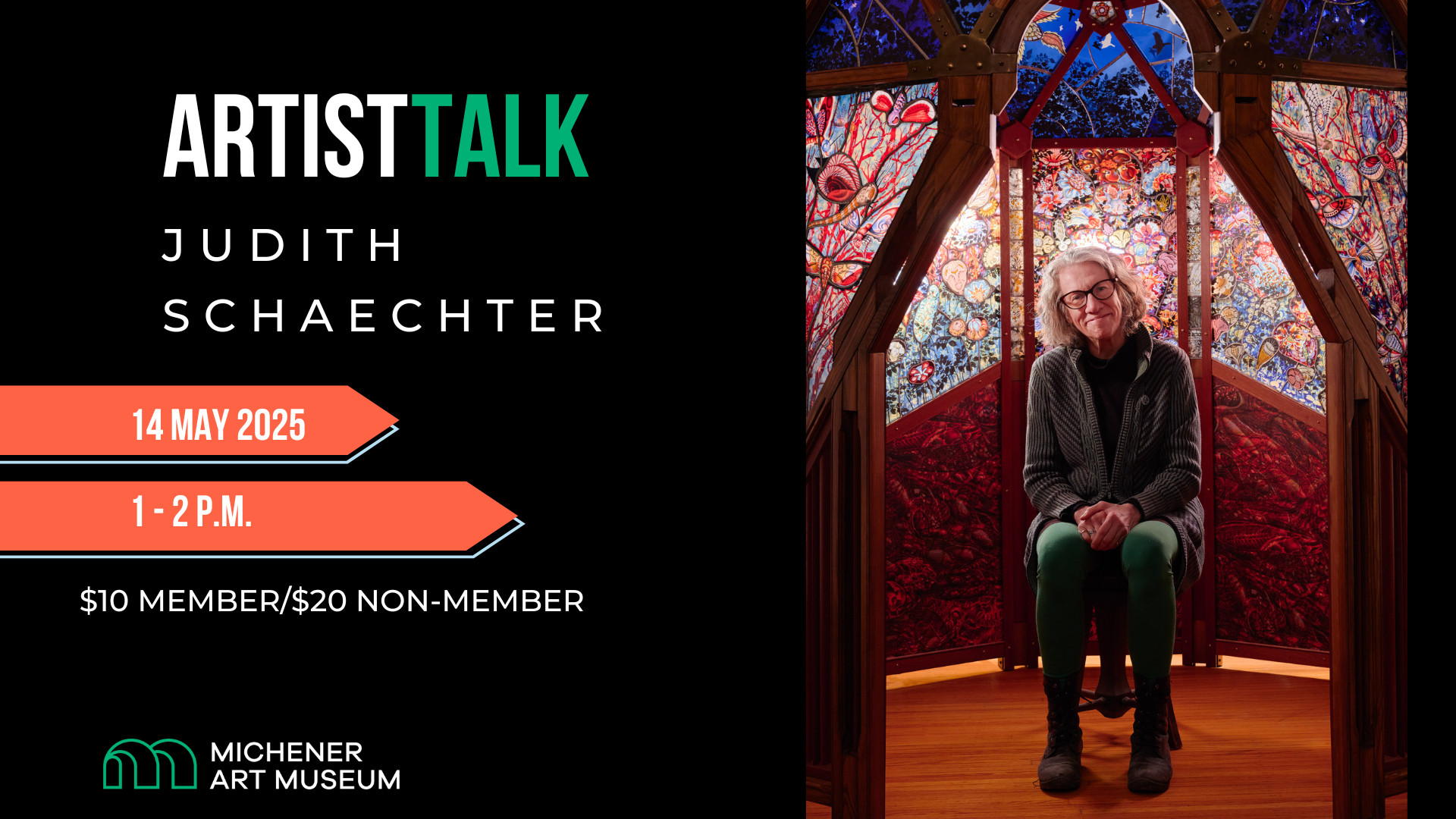 Artist Talk Judith Schaechter Michener Art Museum